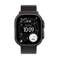 Miniatura 2 de 49mm Black Titanium Milanese Loop - Medium