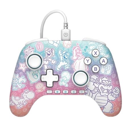 PowerA Advantage Wired Controller for NSW2- Mushroom Kingdom - Imagen 2 de 8 PowerA Advantage Wired Controller for NSW2- Mushroom Kingdom - Imagen 2 de 8