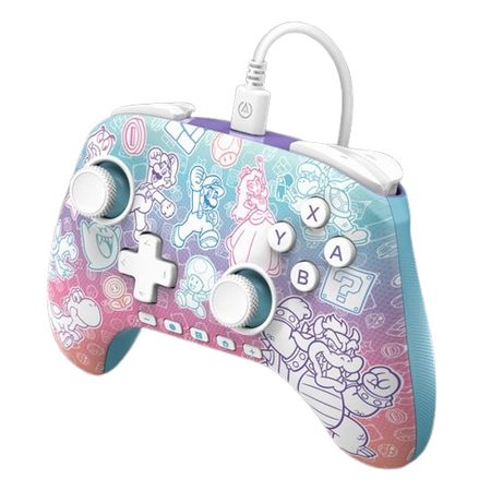 PowerA Advantage Wired Controller for NSW2- Mushroom Kingdom - Imagen 4 de 8 PowerA Advantage Wired Controller for NSW2- Mushroom Kingdom - Imagen 4 de 8