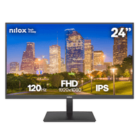 Miniatura 1 de MONITOR NILOX MONITOR 24 IPS 120 HZ HDMI Y DP   24" 1920 x 1080 HDMI