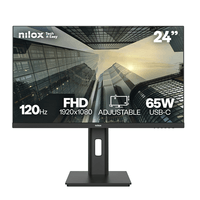 Miniatura 1 de MONITOR NILOX MONITOR 24 IPS 120 HZ FHD   24" 1920 x 1080 HDMI