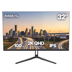 NILOX MONITOR 32 IPS 100 HZ HDMI Y DP   32" LCD IPS Quad HD HDMI