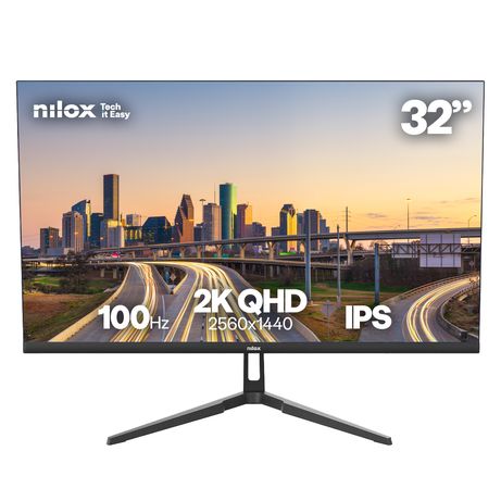 NILOX MONITOR 32 IPS 100 HZ HDMI Y DP 32" LCD IPS Quad HD HDMI - Imagen 2 de 5 NILOX MONITOR 32 IPS 100 HZ HDMI Y DP 32" LCD IPS Quad HD HDMI - Imagen 2 de 5