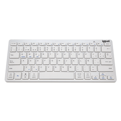 iggual Teclado Bluetooth Slim TKL-BT plata