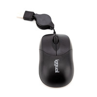 Miniatura 1 de iggual Ratón retráctil COM-BASIC-800DPI negro