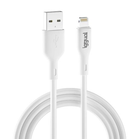 iggual cable USB-A/Lightning 100 cm blanco - Imagen 2 de 5 iggual cable USB-A/Lightning 100 cm blanco - Imagen 2 de 5
