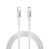 Miniatura 1 de iggual cable USB-C/Lightning 100 cm blanco Q3.0 3A