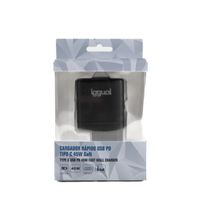 Miniatura 6 de iggual Cargador rápido USB PD tipo C 45W GaN