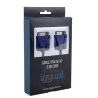 Miniatura 8 de iggual Cable conmutador VGA (M-M) 2 metros negro