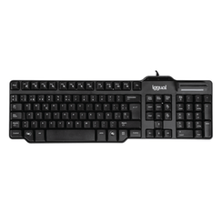 iggual Teclado con lector DNI CK-ID-DNI SMARTcard