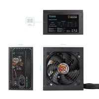 Miniatura 5 de Fuente Alimentación 850W TOOQ  Fuente de alimentación ATX 850W APFC 80Plus Bronze 80 PLUS Bronze  Negro
