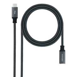 Nanocable Cable USB 3.2 GEN2x2 100W C/M-H 1,5 m