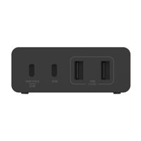 Miniatura 4 de CARGADOR USB-C BELKIN 108W WCH010VFBK 2XUSB-C 2XUSB-A GAN BOOST CHARGE NEGRO