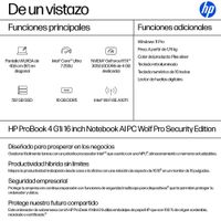 Miniatura 5 de PORTATIL HP PROBOOK 4 G1i U7-255U 16GB 512GB 16" W11P