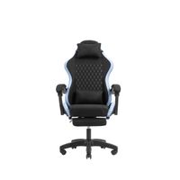 Miniatura 2 de SILLA GAMER MARS GAMING MGCXFGRBL NEGRA Y AZUL RECLINABLE REPOSABRAZOS AJUSTABLE REPOSAPIES COJINES