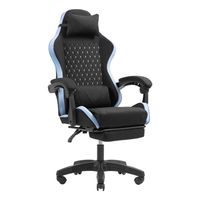 Miniatura 4 de SILLA GAMER MARS GAMING MGCXFGRBL NEGRA Y AZUL RECLINABLE REPOSABRAZOS AJUSTABLE REPOSAPIES COJINES