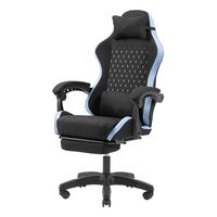 Miniatura 6 de SILLA GAMER MARS GAMING MGCXFGRBL NEGRA Y AZUL RECLINABLE REPOSABRAZOS AJUSTABLE REPOSAPIES COJINES