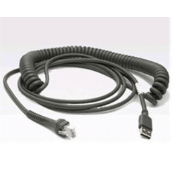 CABLE - SHIELDED USB: POWER PLUS CONNECTOR  7FT. (2.8M)  STRAIGHT  12V