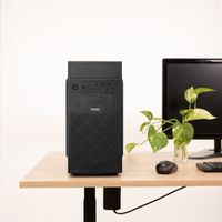 Miniatura 4 de TOOQ  Caja Minitorre Micro-ATX “ISOBOX ULTRA”, Negra  Negro Incluye Fuente