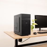 Miniatura 5 de TOOQ  Caja Minitorre Micro-ATX “ISOBOX ULTRA”, Negra  Negro Incluye Fuente