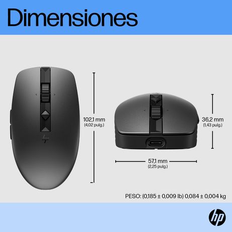RATON HP 710 SILENCIOSO RECARGABLE INALAMBRICO - Imagen 18 de 22 RATON HP 710 SILENCIOSO RECARGABLE INALAMBRICO - Imagen 18 de 22