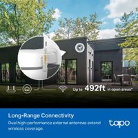 Miniatura 11 de CAMARA IP EXTERIOR WIFI TP-LINK TAPO TC43 IP66 3K 5MP V.NOCTURNA COLOR AUDIO BIDIRECCIONAL