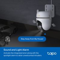 Miniatura 15 de CAMARA IP EXTERIOR WIFI TP-LINK TAPO TC43 IP66 3K 5MP V.NOCTURNA COLOR AUDIO BIDIRECCIONAL