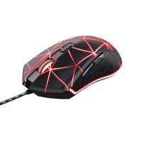 Miniatura 2 de MOUSE OPTICO TRUST GAMING GXT 133 LOCX ILUMINACION LED 800-4000ppp  DPI  6 BOTONES PROGRAMABLES 22