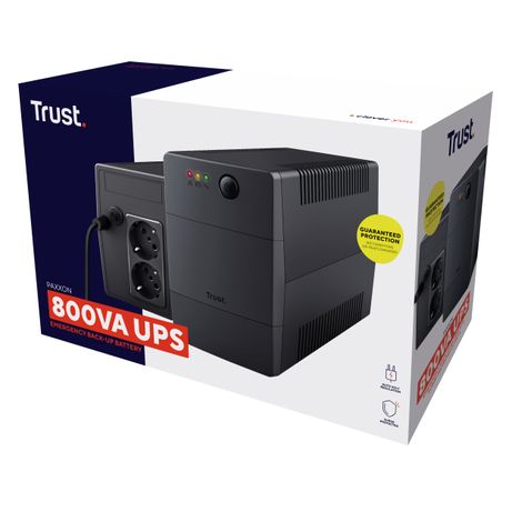 SAI TRUST PAXXON 800VA OFFLINE 2 x SCHUKO 23503 - Imagen 6 de 6 SAI TRUST PAXXON 800VA OFFLINE 2 x SCHUKO 23503 - Imagen 6 de 6