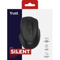 Miniatura 9 de MOUSE TRUST WIRELESS NITO SILENCIOSO 5 BOTONES  BAT AA NEGRO 25549