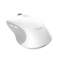 Miniatura 5 de MOUSE TRUST WIRELESS Y BLUETOOTH FERRO BLANCO 3200 DPI AJUSTABLE 9 BOTONES 3 DISPOSITIVOS