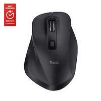 Miniatura 1 de MOUSE TRUST BLUETOOTH FYDA NEGRO 2400 DPI AJUSTABLE 6 BOTONES