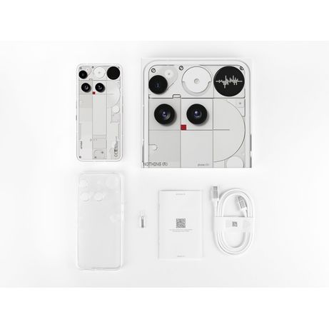 NOTHING Phone (3) 6.67" 5G 12GB/256GB Blanco - Imagen 3 de 3 NOTHING Phone (3) 6.67" 5G 12GB/256GB Blanco - Imagen 3 de 3