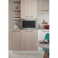 Miniatura 6 de HORNO MICROONDAS INTEGRABLE INDESIT MWI 120 GX 20 LITROS CON GRILL INOX