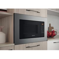 Miniatura 11 de HORNO MICROONDAS INTEGRABLE INDESIT MWI 120 GX 20 LITROS CON GRILL INOX