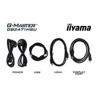 Miniatura 13 de MONITOR IIYAMA GB2471HSU-B1   23.8" Fast IPS 1920 x 1080 HDMI Altavoces