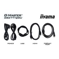 Miniatura 14 de IIYAMA GB2771QSU-B1   27" Fast IPS Wide Quad HD HDMI Altavoces