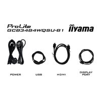 Miniatura 10 de IIYAMA GCB3484WQSU-B1  G-MASTER 34" LED VA UltraWide Quad HD  Altavoces