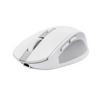 Miniatura 2 de MOUSE TRUST WIRELESS Y BLUETOOTH OZAA 24933 BLANCO RECARGABLE- SENSOR OPTICO - 6 BOTONES - 800/1600/3200DPI - RECEPTOR USB-A/USB-C
