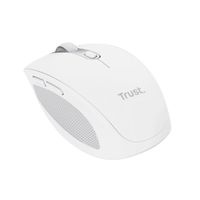 Miniatura 3 de MOUSE TRUST WIRELESS Y BLUETOOTH OZAA 24933 BLANCO RECARGABLE- SENSOR OPTICO - 6 BOTONES - 800/1600/3200DPI - RECEPTOR USB-A/USB-C