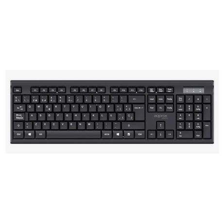 APPROX Teclado+raton inal. MX410 Negro - Imagen 4 de 6 APPROX Teclado+raton inal. MX410 Negro - Imagen 4 de 6