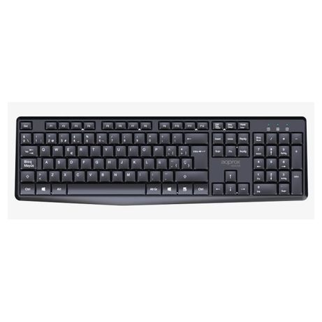 APPROX Teclado+raton inalamb X420B 1000DPI Negro - Imagen 4 de 6 APPROX Teclado+raton inalamb X420B 1000DPI Negro - Imagen 4 de 6