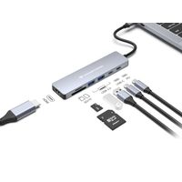 Miniatura 4 de DOCKING USB-C  7-IN-1 CONCEPTRONIC DONN28G 1xHDMI 4K 2xUSB-A 3.0 2xUSB-C PD 100W 1xSD 1xMicroSD