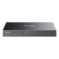 Miniatura 2 de SWITCH SEMIGESTIONABLE TP-LINK OMADA ES210GP 10P 9xLAN 1Gb 8xPoE+ 1x COMBO SFP RJ45 METAL