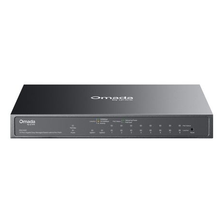 SWITCH SEMIGESTIONABLE TP-LINK OMADA ES210GP 10P 9xLAN 1Gb 8xPoE+ 1x COMBO SFP RJ45 METAL - Imagen 2 de 6 SWITCH SEMIGESTIONABLE TP-LINK OMADA ES210GP 10P 9xLAN 1Gb 8xPoE+ 1x COMBO SFP RJ45 METAL - Imagen 2 de 6