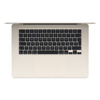 Miniatura 3 de MacBook Air de 15 pulgadas: Chip M4 de Apple con CPU de 10 núcleos y GPU de 10 núcleos, 16 GB, 256 GB SSD Starlight