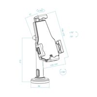 Miniatura 9 de Tooq TQTDS0812 Soporte mesa/pared tablet antirrobo