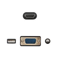 Miniatura 4 de Nanocable Conversor VGA+Audio a HDMI M-M 1,8 m