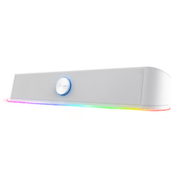 Miniatura 1 de BARRA DE SONIDO TRUST GXT THORNE BLANCO 25110 RGB 12W JACK 3.5mm ALIMENTADO USB CONTROL DE VOLUMEN