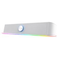 Miniatura 2 de BARRA DE SONIDO TRUST GXT THORNE BLANCO 25110 RGB 12W JACK 3.5mm ALIMENTADO USB CONTROL DE VOLUMEN